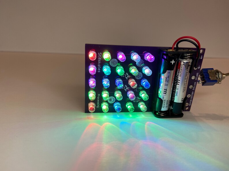 Supercomputer - Retro Computing - Multi colors and RGB Slow Change LEDs available image 2