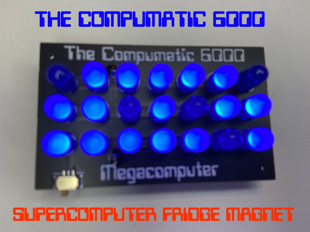 The Compumatic 6000 Fridge Retro Computing Random