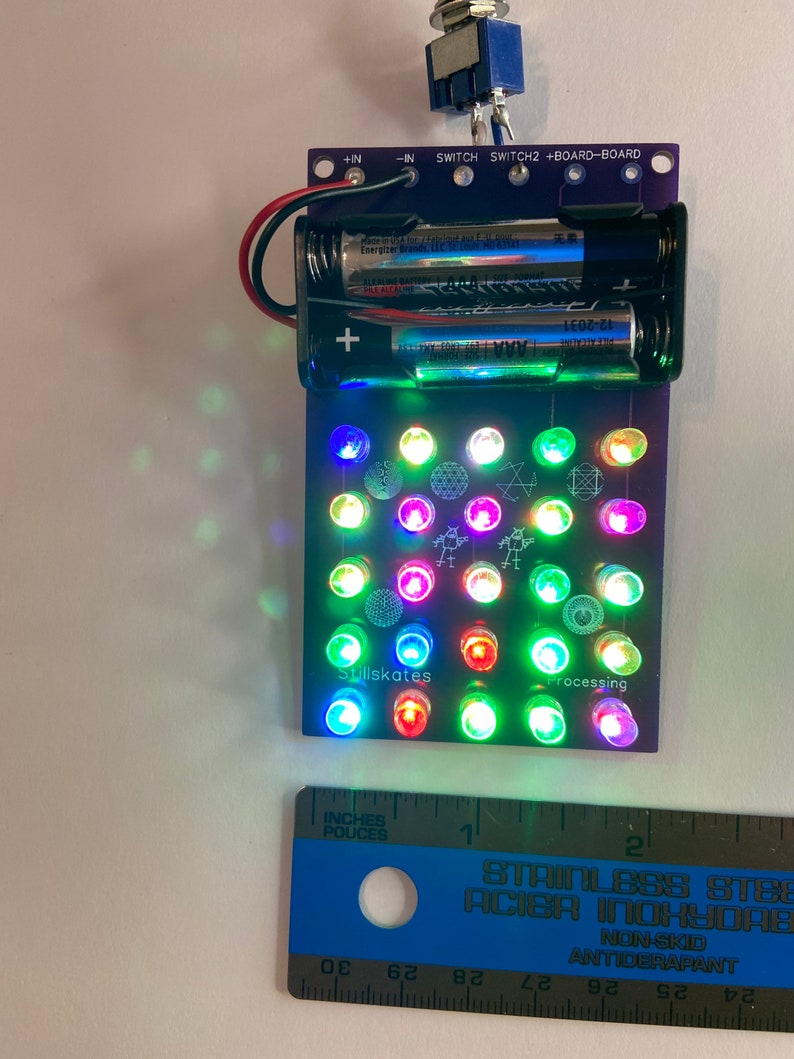 Supercomputer - Retro Computing - Multi colors and RGB Slow Change LEDs available image 6