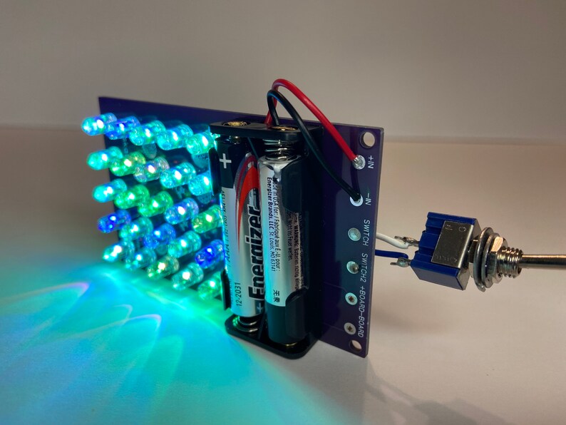 Supercomputer - Retro Computing - Multi colors and RGB Slow Change LEDs available image 4