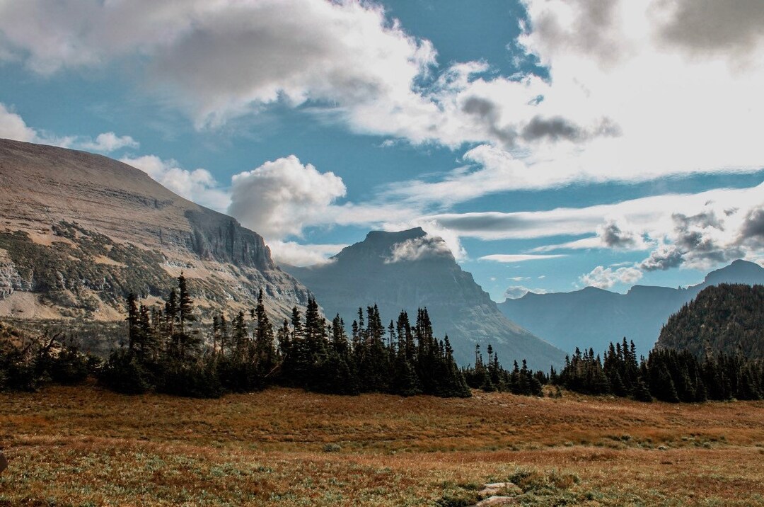 Montana Mountain Range Etsy
