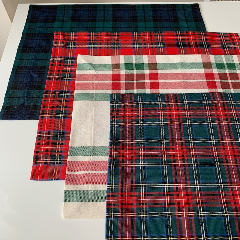 Caldwell Tartan Crest Table Runner - Cotton table runner main image 0