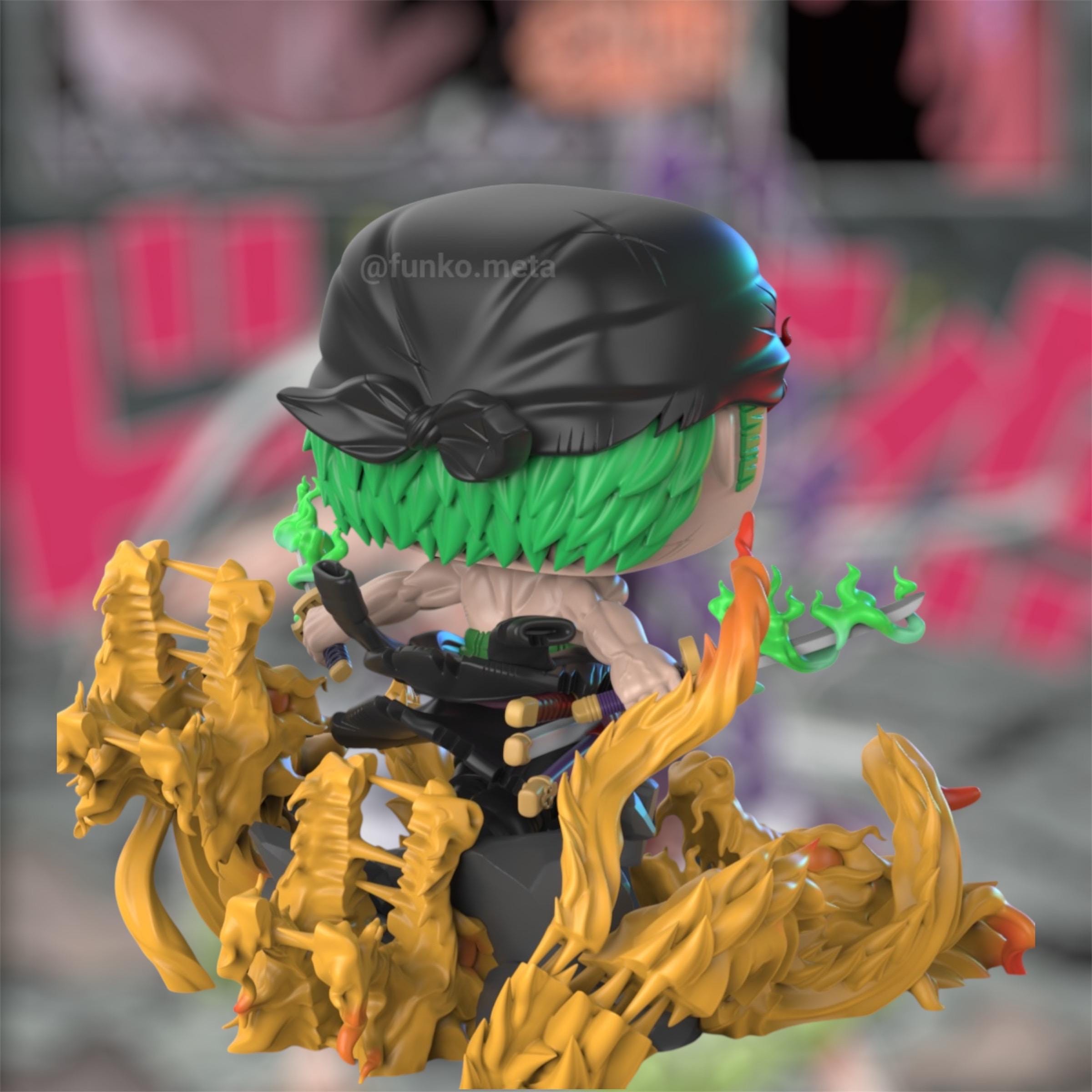 Zoro One Piece Funko Pop! - Etsy