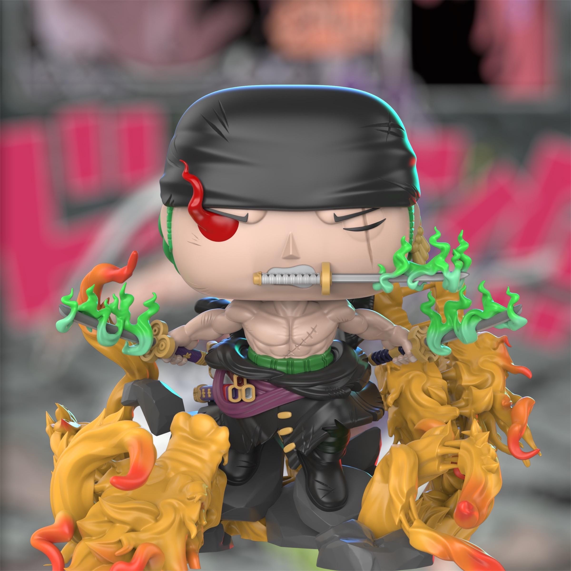Zoro One Piece Funko Pop! - Etsy