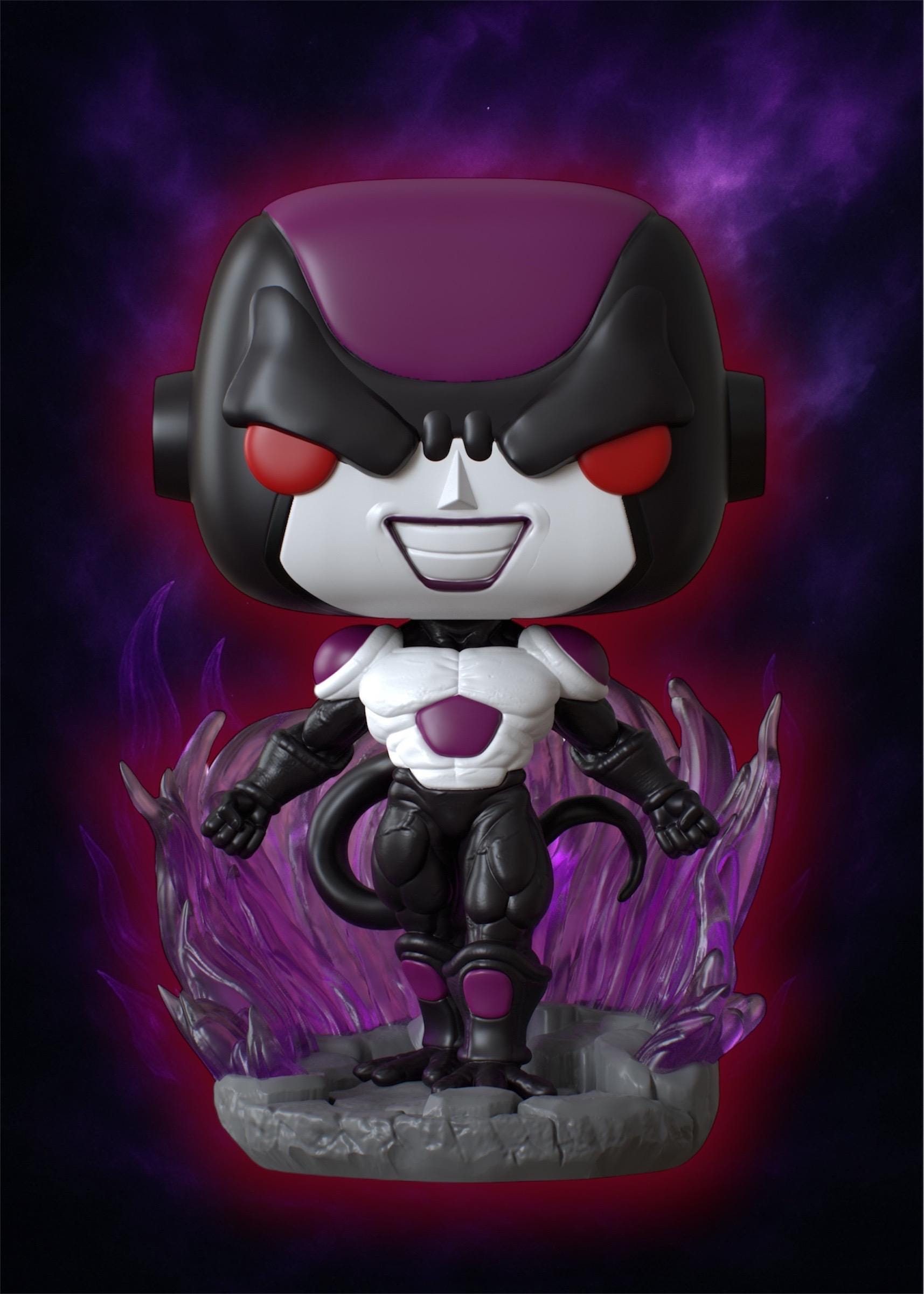 Black Frieza Funko Pop - Etsy