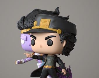 Jojo's Jotaro and Start Platinum Funko
