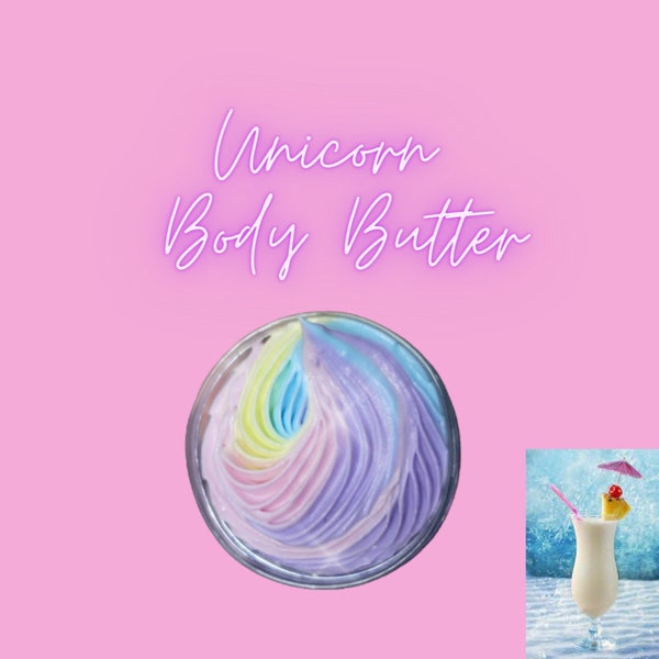 Unicorn Body Butter Etsy