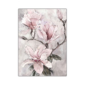 Lotus Flower Paint by Numbers Kit,diy 16x20 Inches Painting by Number ...