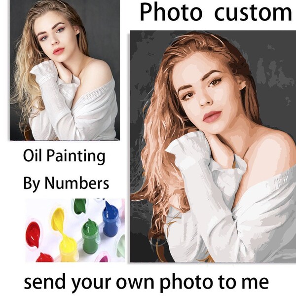 Selfie Paint by Number Kit Etsy