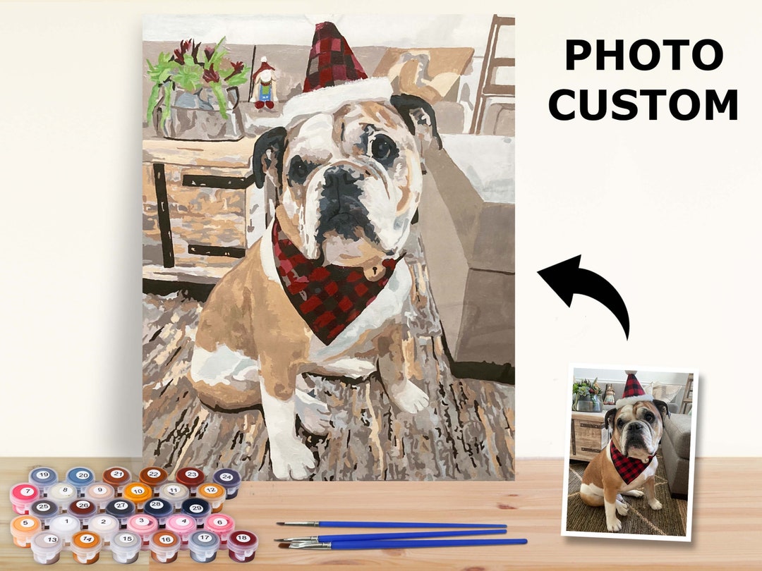 Custom Paint by Number Paint by Number Kit Personalized Paint by Number Paint by Numbers for