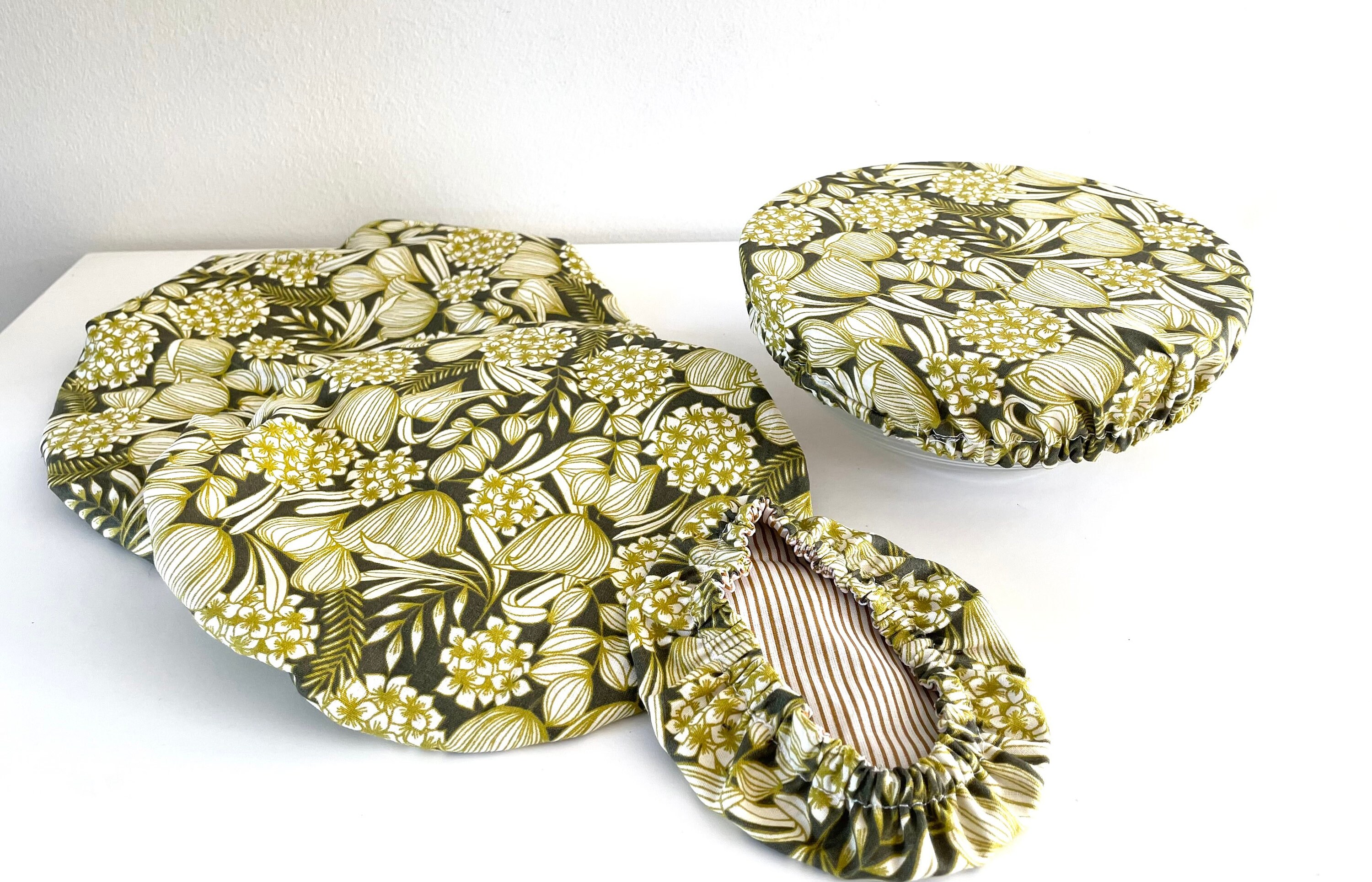 4 Charlottes Alimentaires en Coton Réversible