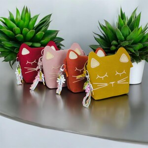 Sac à bandoulière personnalisé Kitty pour tout-petits, cadeau pour petite fille, sac à main pour enfants, sac à main pour enfants
