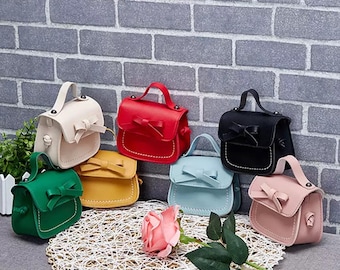 Kids Bow Purse: Personalized Toddler Crossbody Bag