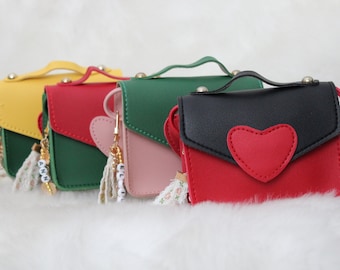 Personalized Baby Purse Little Girl Gift Mini Coin Bag Party Favor