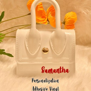 Sac à main personnalisé pour bébé/sac en PVC pour tout-petit/cadeau pour petite fille