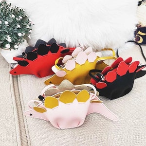 Sacs à main personnalisés d’embrayage de dinosaure/ sac à main crossbody / sac messager / cadeau petite fille