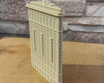 Edificio Flatiron de Nueva York impreso en PLA en 3D