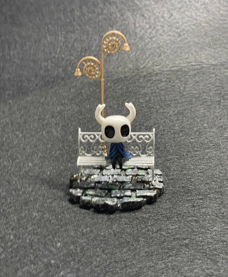 Hollow Knight Diorama, mini impreso en 3D y pintado a mano image 7