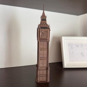 El Big Ben London im 3D-Druck Elizabeth Tower Clock Tower London 9,6"