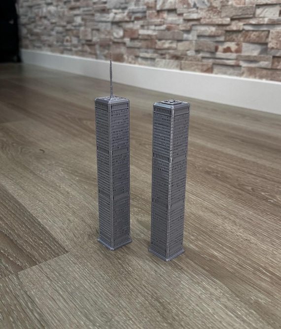 Twin Towers Model World Trade Center New York - Etsy