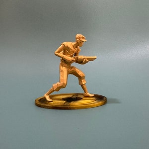 Team Fortress 2 SCOUT Figure  3d Resin Printed