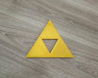 Zelda Triforce PLA 3D printed 20 Cms