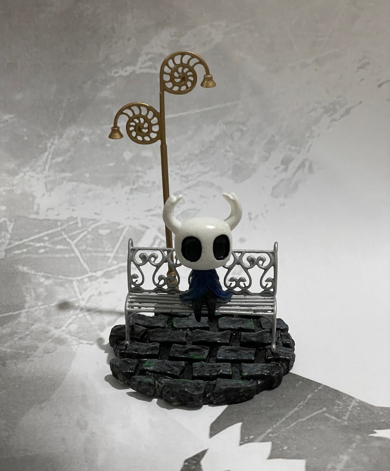Hollow Knight Diorama, mini impreso en 3D y pintado a mano image 3