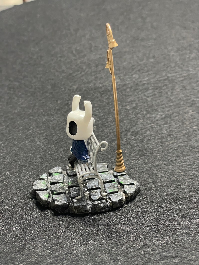 Hollow Knight Diorama, mini impreso en 3D y pintado a mano image 8