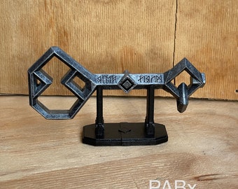 Llave de Erebor, El Hobbit, Impreso en 3D pintado a mano