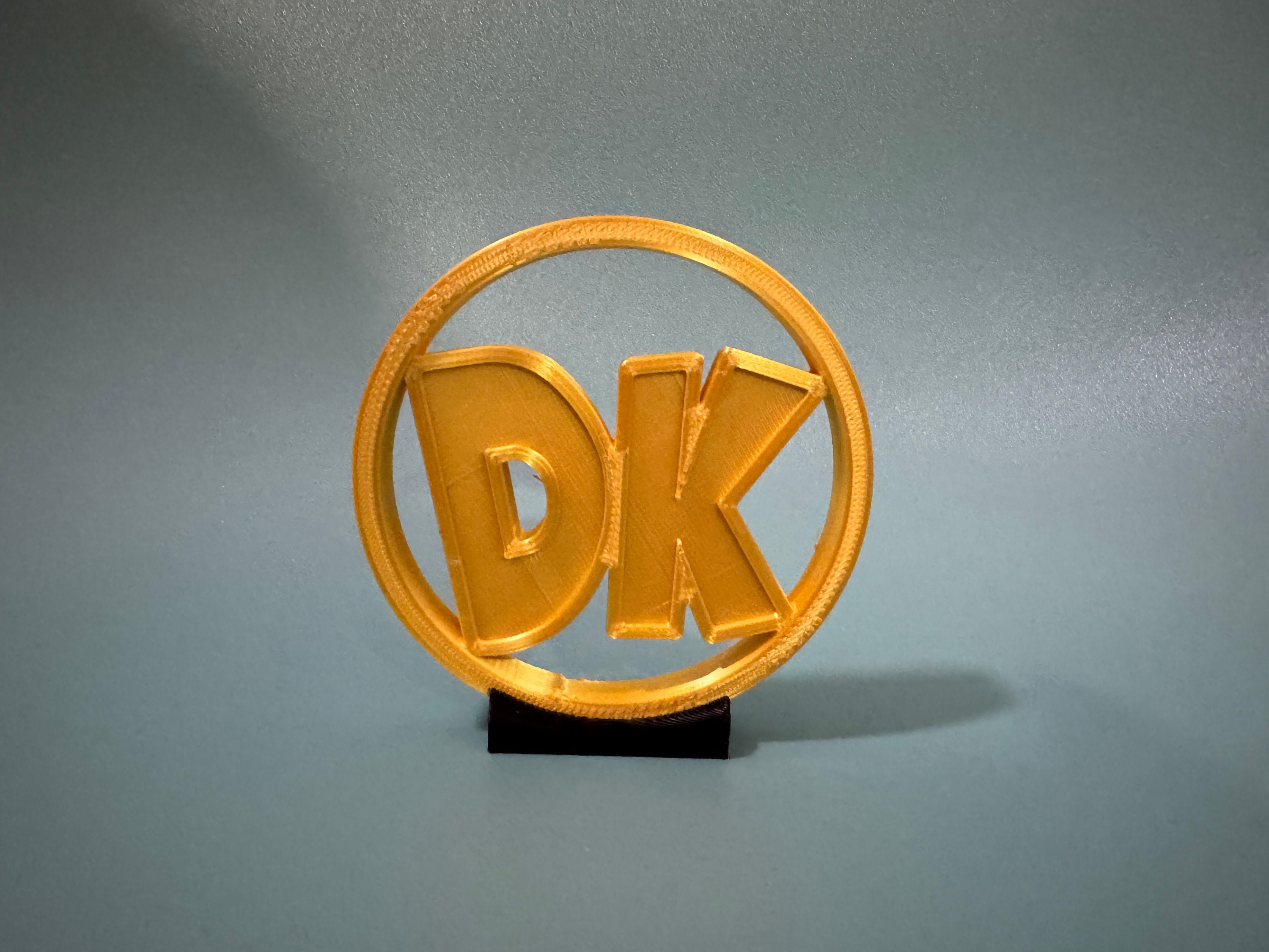 Donkey Kong Country 2 Golden Coin PLA 3D Printed - Etsy