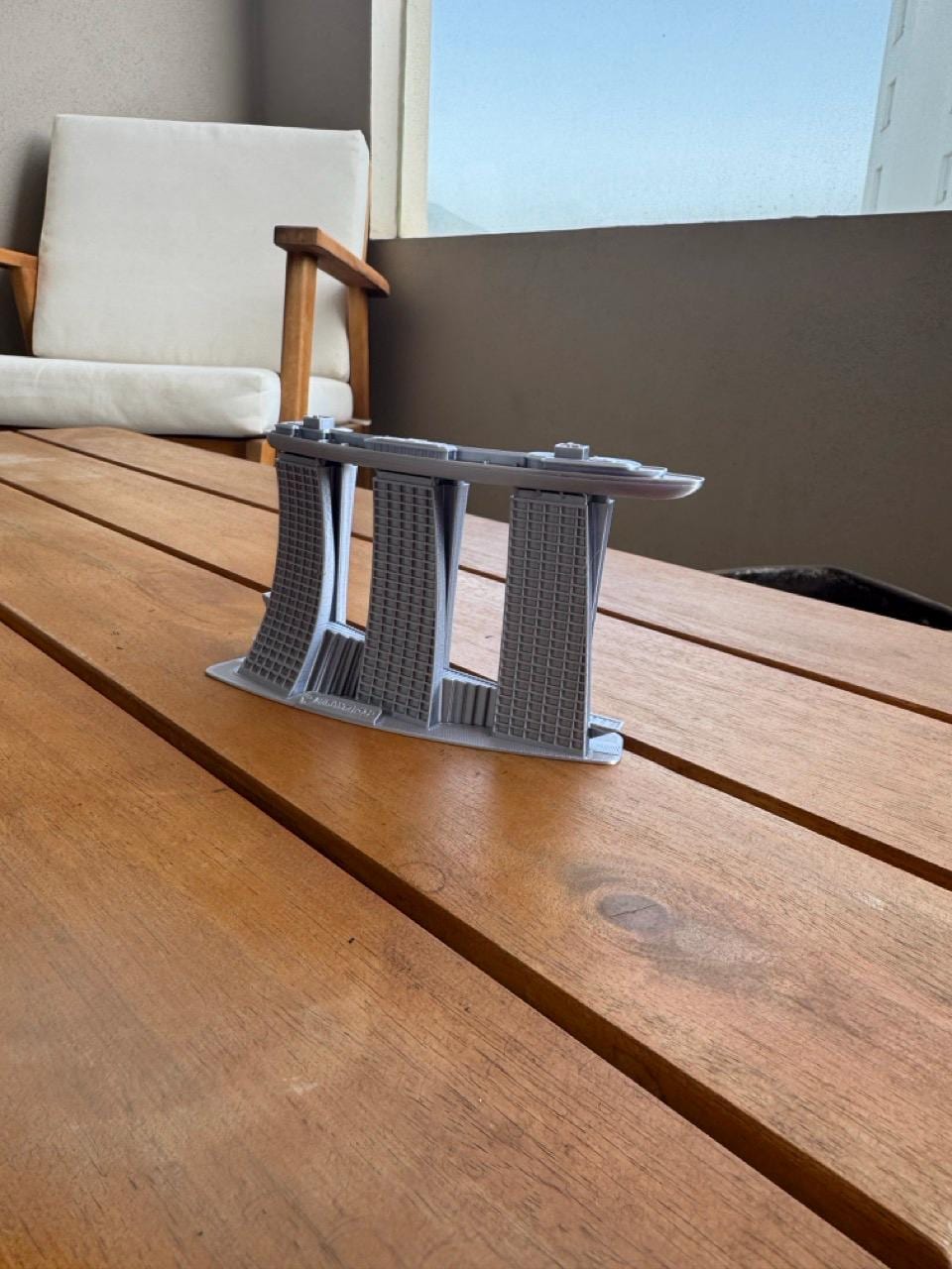マリーナベイサンズ シンガポール 3Dプリントモデル、ランドマーク
