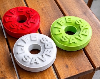 Candy Container – Life Saver Style  3D Printed