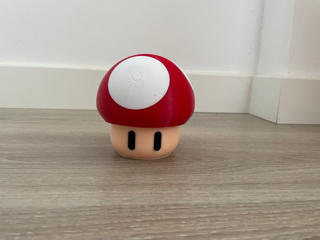 Super Mario Mushroom Jar 4 3D Printed Etsy