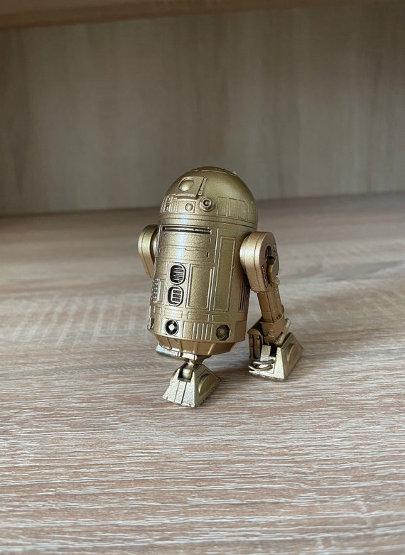 R2-D2 Gold 3D Resin Printed Figure - Etsy