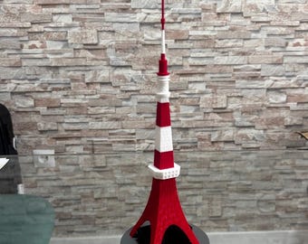 Tokyo Tower 3D Printed Model Japan - Etsy