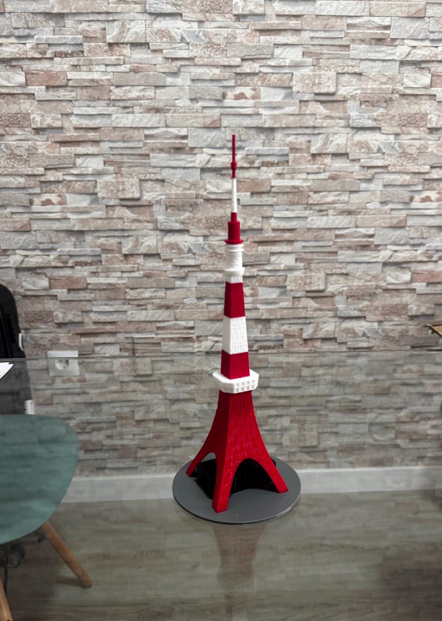 Tokyo Tower 3D Printed Model Japan - Etsy