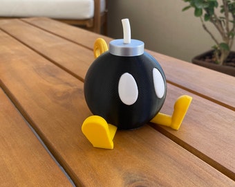 bob-omb PLA 3D Printed 4 Inches