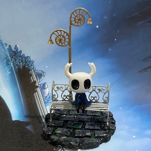 Hollow Knight Diorama, mini impreso en 3D y pintado a mano image 2