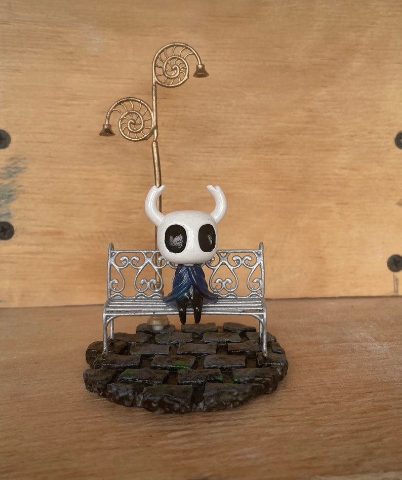 Hollow Knight Diorama, mini impreso en 3D y pintado a mano image 6