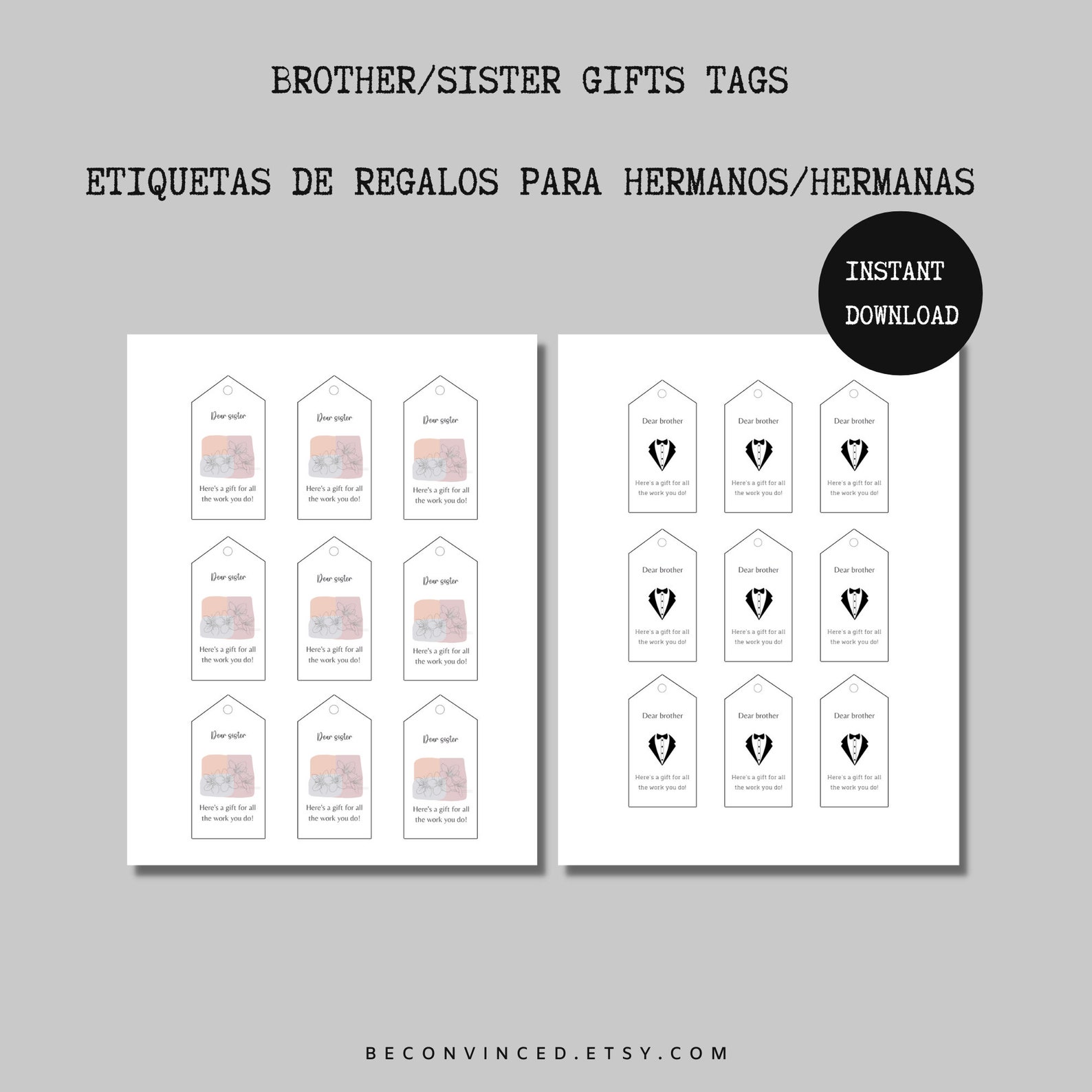 JW Gift Tags Jw Gift Tags for Brother Jw Gift Tags for Sisters ...