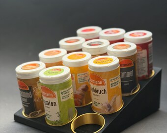 Gewürzregal für Ostmann Gewürze – Ordnung & Stil in deiner Küche | 3D-gedruckter Organizer, verschiedene Größen - personalisierbar