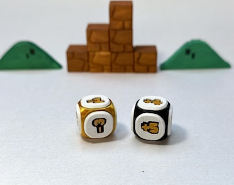 スーパーマリオパーティ風のサイコロとサイコロセット 18.5 mm
