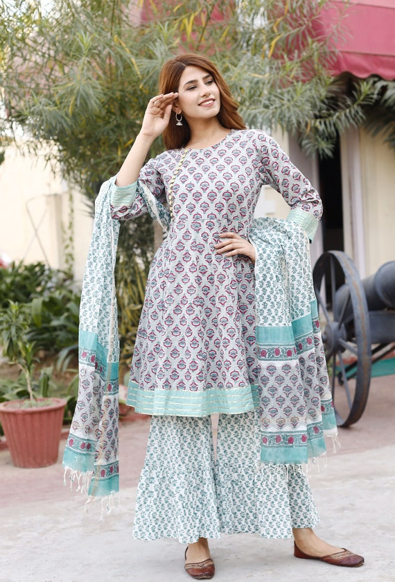 Buy Dhoti Salwar Suit Online | Maharani Designer Boutique