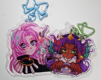 Revolutionary Girl Utena + Anthy Acrylic Keychains