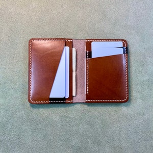 Handmade Leather Bifold Wallet