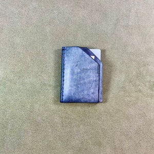 Slim Handmade Front Pocket Leather Wallet