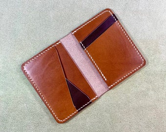 Handmade Leather Bifold Wallet