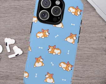 Dog Phone Case Gift for Dog Lover iPhone 15 14 13 12 11 X Pro Max Mini Samsung Galaxy Ultra Plus Google Pixel Pro XL Impact Resistance