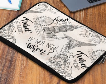 Travel Macbook Laptop Sleeve Gift for Her Macbook Air 12 13 15 Inch Sleeve Apple Laptop Sleeve Tablet Sleeve Laptop Cover Back to School