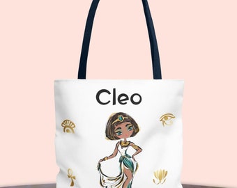 Egyptian Tote Bag Personalized Gift for Her Travel Tote Bag Reusable Shopping Bag Shoulder Bag Birthday Gift for Women Bridesmaid Tote Bag